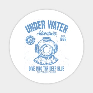 Under Water Deep Sea Diver Magnet